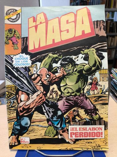 Portada del libro de LA MASA N° 1 - EL ESLABON PERDIDO - BRUGUERA