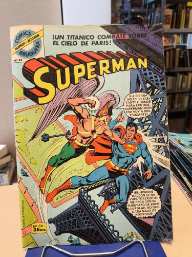 Portada del libro de SUPERMAN Nº 35 - SUPER-ACCION BRUGUERA Nº 88
