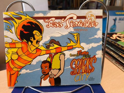 Portada del libro de TESS TINIEBLAS - CUANDO ELMO VIVIA EN SPARKS CITY