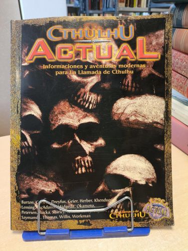 Portada del libro de CTHULHU ACTUAL, Informacion y aventuras modernas para la llamada de Cthulhu - FACTORIA DE IDEAS