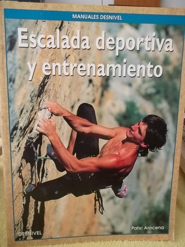 Portada del libro de ESCALADA DEPORTIVA Y ENTRENAMIENTO