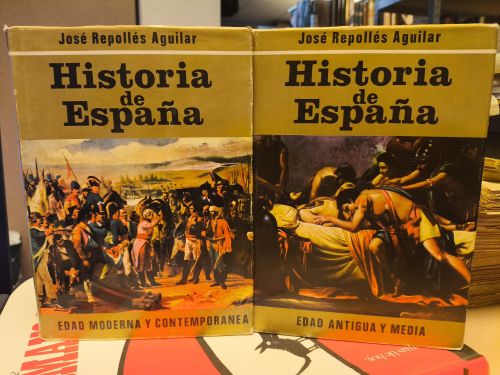 HISTORIA DE ESPAÑA. TOMO I Y TOMO II