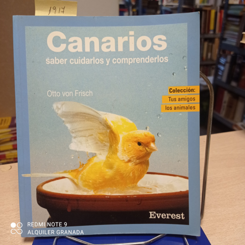 Portada del libro de CANARIOS SABER CUIDARLOS Y COMPRENDERLOS