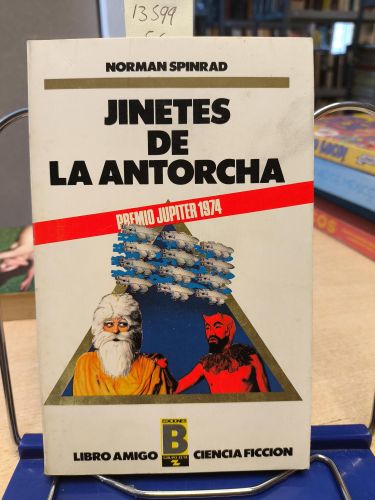 Portada del libro de JINETES DE LA ANTORCHA - NORMAN SPINRAD 