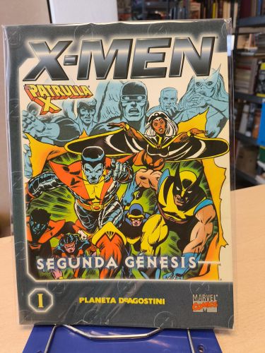 Portada del libro de Patrulla-X SEGUNDA GENESIS