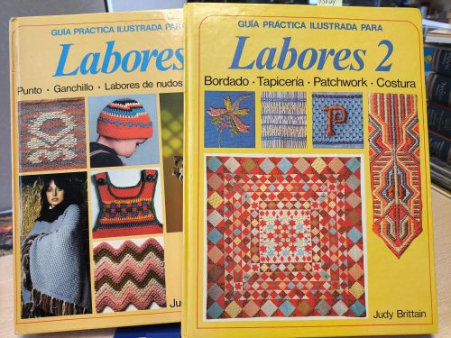 Portada del libro de GUIA PRACTICA ILUSTRADA PARA LABORES 2 TOMOS - JUDY BRITTAIN - CIRCULO LECTORES