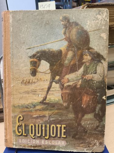 EL QUIJOTE EDICIÓN ESCOLAR - LUIS VIVES 1949