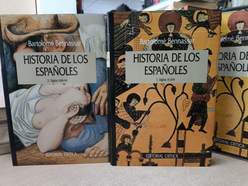 HISTORIA DE LOS ESPAÑOLES ( 2 TOMOS) - BARTOLOME BENNASSAR - CRITICA