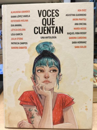 VOCES QUE CUENTAN - NOVELA GRÁFICA RELATOS CORTOS VARIAS AUTORAS. 