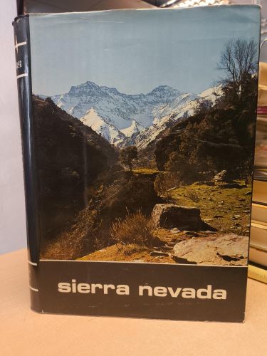 Portada del libro de SIERRA NEVADA - M. FERRER - EDICIONES ANEL. 1971.