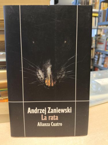 Portada del libro de LA RATA - ANDRZEJ ZANIEWSKI - ED. ALIANZA 1995