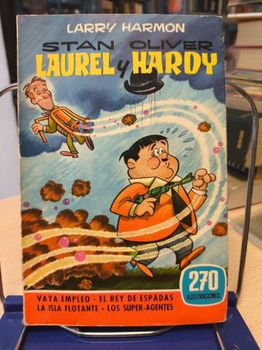 Portada del libro de COLECCION HORAS ALEGRES Nº 28 LAUREL Y HARDY - EDITORIAL BRUGUERA