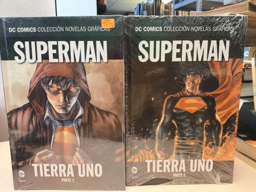 SUPERMAN TIERRA UNO (2 TOMOS) - DC COMICS NOVELAS GRAFICAS Nº 3 Y 13 / ECC SALVAT.
