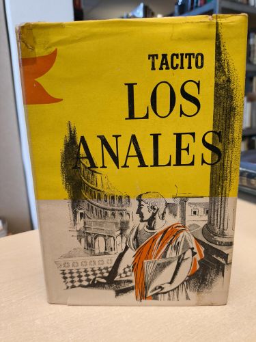 Portada del libro de TACITO - LOS ANALES - ED. SELECTAS 1964