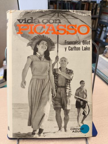 Portada del libro de VIDA CON PICASSO - FRANÇOISE GILOT, CARLTON LAKE – ED. BRUGUERA, 1965 – 1ª EDICIÓN 