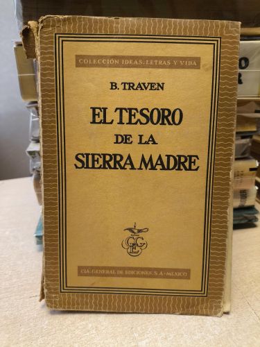 Portada del libro de EL TESORO DE LA SIERRA MADRE - B. TRAVEN - 