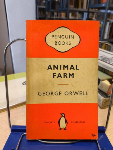 Portada del libro de ANIMAL FARM - GEORGE ORWELL - PENGUIN BOOKS 1958