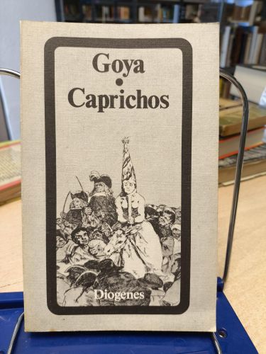 Portada del libro de GOYA CAPRICHOS - DIOGENES TASCHENBUCH - ALEMAN