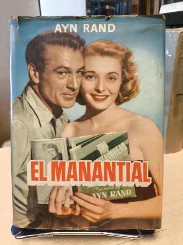 Portada del libro de AYN RAND - EL MANANTIAL - PLANETA 1966