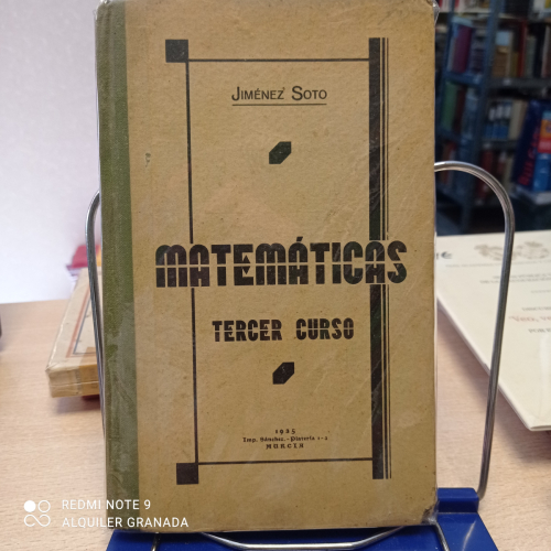 Portada del libro de MATEMATICAS TERCER CURSO