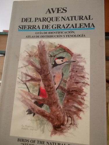 Portada del libro de AVES DEL PARQUE NATURAL SIERRA DE GRAZALEMA