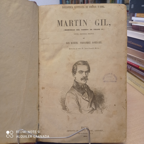 Portada del libro de MARTIN GIL MEMORIAS DEL TIEMPO DE FELIPE II