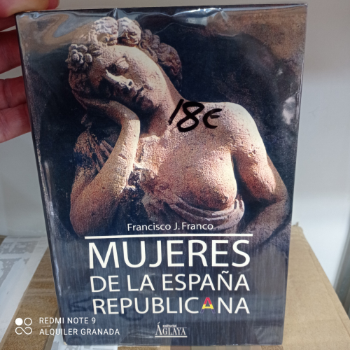 Portada del libro de MUJERES DE LA ESPAÑA REPUBLICANA