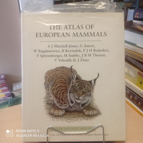 Portada del libro de THE ATLAS OF EUROPEAN MAMMALS