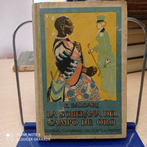 Portada del libro de La soberana del campo de oro