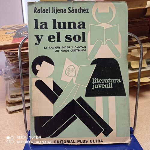 Portada del libro de LA LUNA Y EL SOL (LETRAS QUE DICEN Y CANTAN LOS NIÑOS CRISTIANOS)