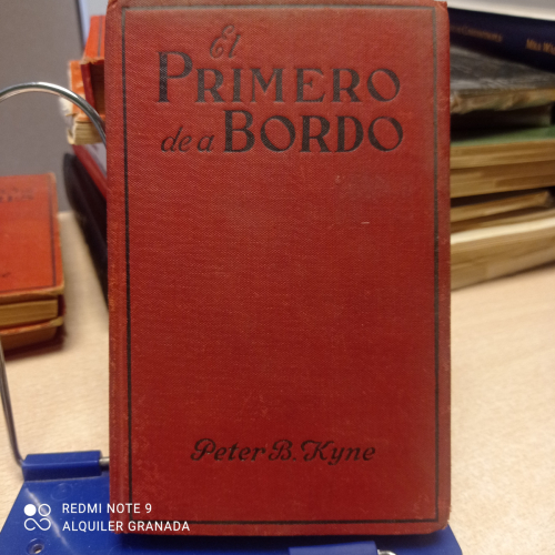 Portada del libro de EL PRIMERO DE A BORDO - JUVENTUD 1927