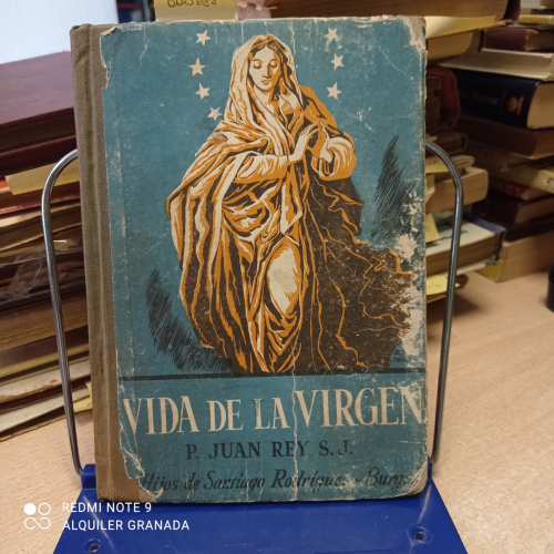 Portada del libro de VIDA DE LA VÍRGEN PARA NIÑOS