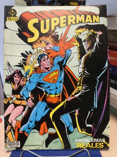 Portada del libro de SUPERMAN (1984, ZINCO) NUMERO 35