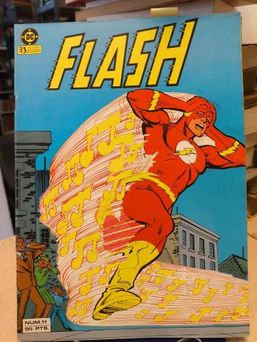 Portada del libro de FLASH (1984, ZINCO) NÚMERO 11