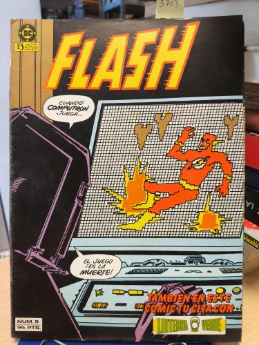 Portada del libro de FLASH (1984, ZINCO) NÚMERO 9