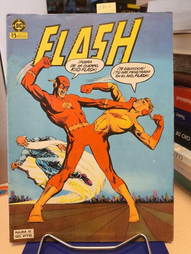 Portada del libro de FLASH (1984, ZINCO) NÚMERO 5