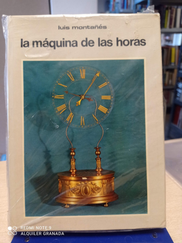 Portada del libro de LA MÁQUINA DE LAS HORAS.( Introducción al conocimiento del Reloj )