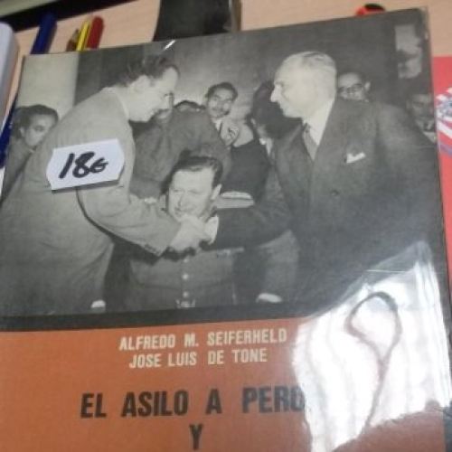 Portada del libro de EL ASILO A PERON Y LA CAIDA DE EPIFANIO MENDEZ, UNA VISION DOCUMENTAL NORTEAMERICANA