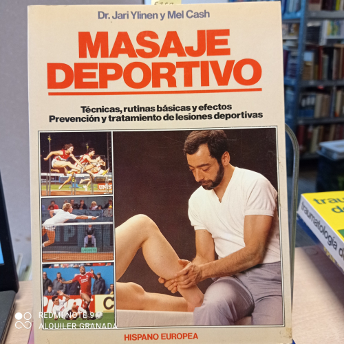 Portada del libro de MASAJE DEPORTIVO