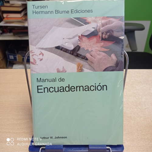 Portada del libro de MANUAL DE ENCUADERNACION