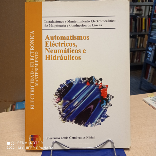 Portada del libro de AUTOMATISMOS ELECTRICOS,NEUMATICOS E HIDRAULICOS