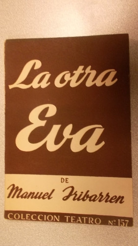 Portada del libro de LA OTRA EVA, COLECCIÓN TEATRO Nº 157