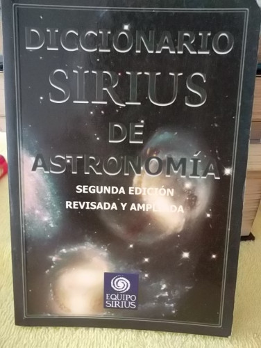 Portada del libro de DICCIONARIO SIRIUS DE ASTRONOMIA