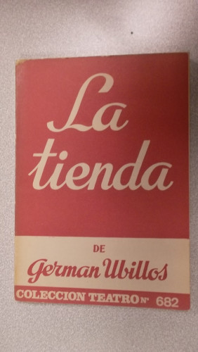 Portada del libro de LA TIENDA, COLECCIÓN TEATRO Nº 682