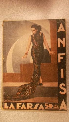 Portada del libro de ANFISA, COLECCIÓN DE TEATRO LA FARSA Nº 138