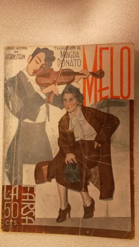 Portada del libro de MELO (MELODRAMA), COLECCIÓN DE TEATRO LA FARSA Nº 366