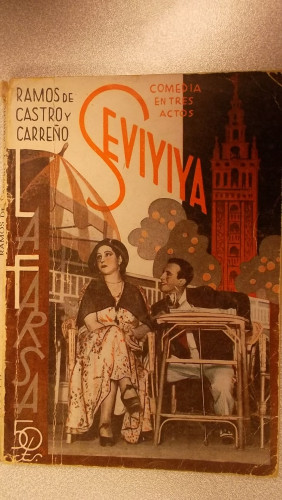 Portada del libro de SEVIYIYA, COLECCIÓN DE TEATRO LA FARSA Nº 422