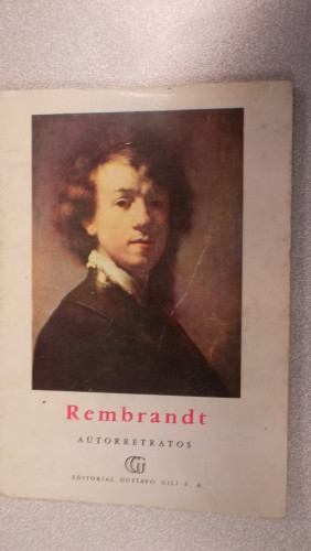 Portada del libro de Rembrandt - Autorretratos - Colección minia nº47