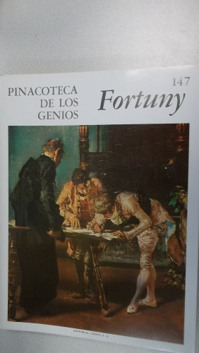 Portada del libro de PINACOTECA DE LOS GENIOS Nº 147; MARIANO FORTUNY