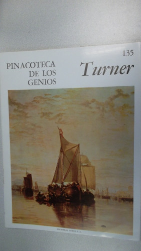 Portada del libro de PINACOTECA DE LOS GENIOS Nº 135; JOSEPH TURNER